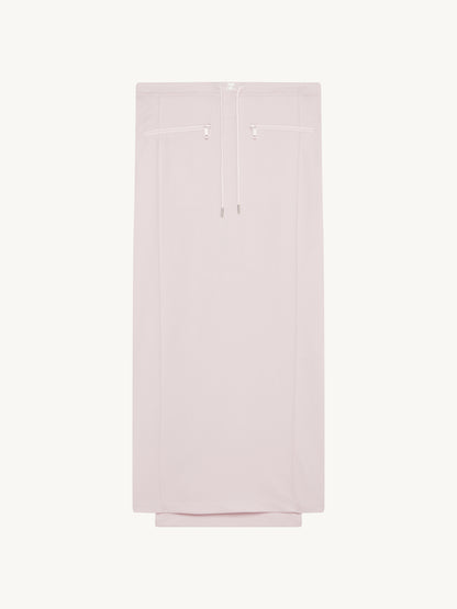 TRACKSUIT INTERLOCK LONG SKIRT