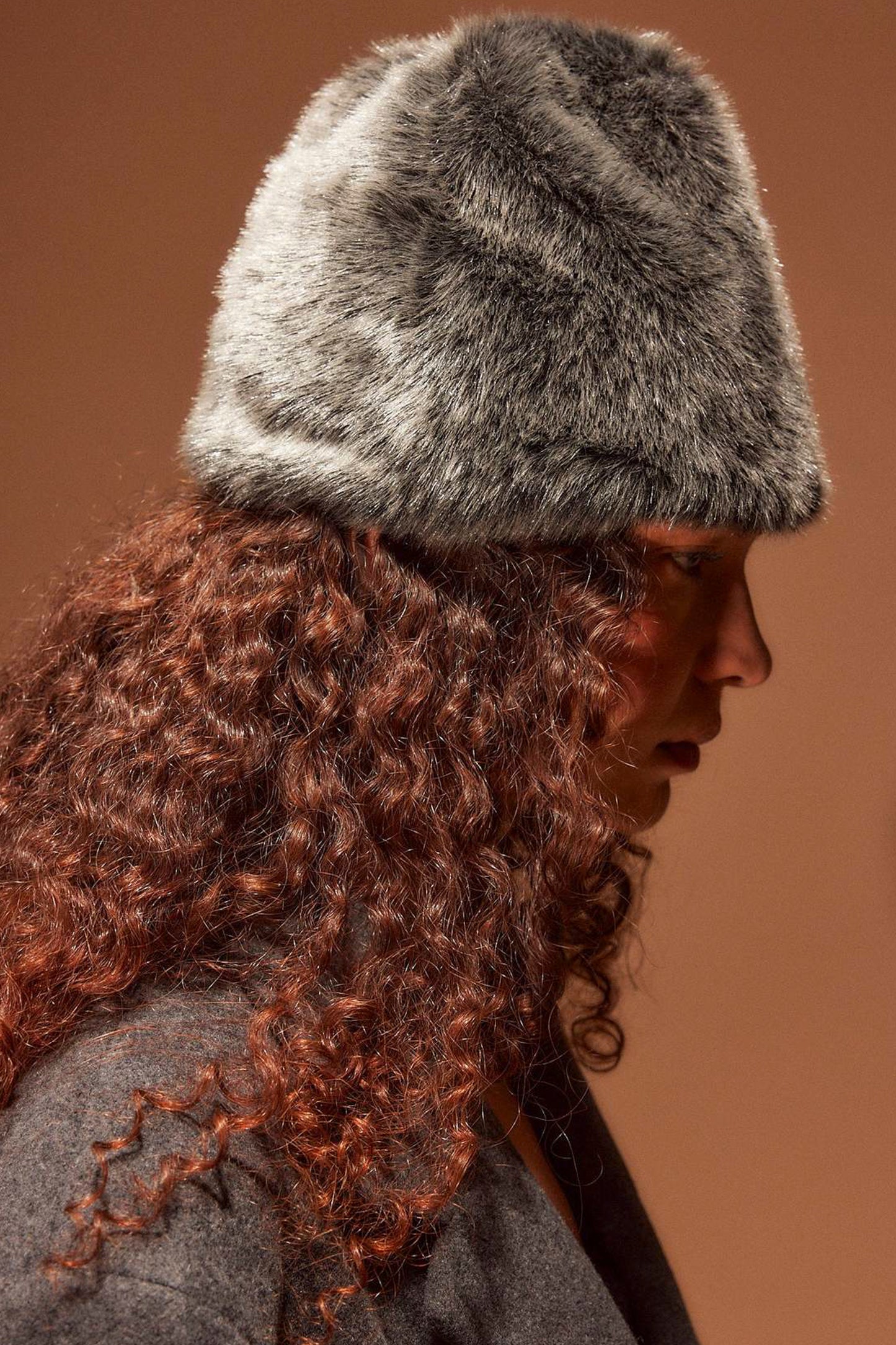 FAUX FUR TOQUE