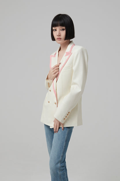 FIRST CLASS CREAM CHARMER BLAZER