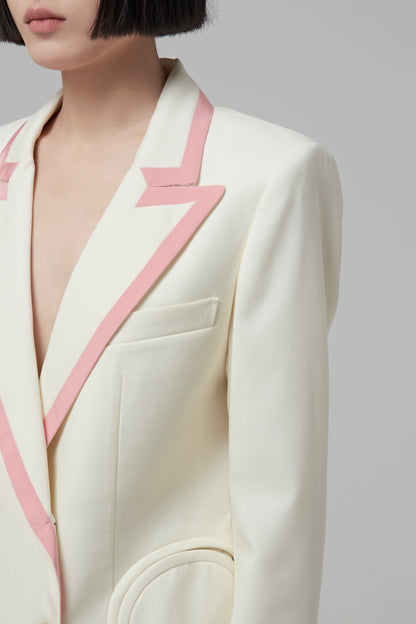 FIRST CLASS CREAM CHARMER BLAZER