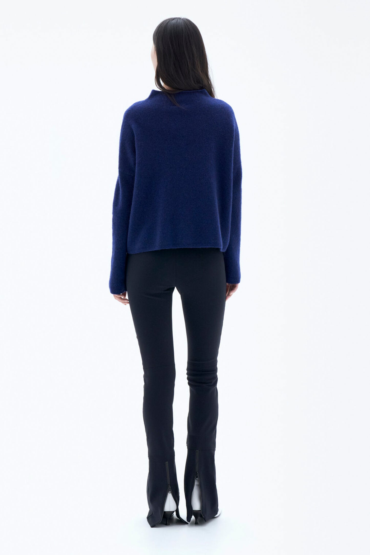 mika yak funnel neck sweater