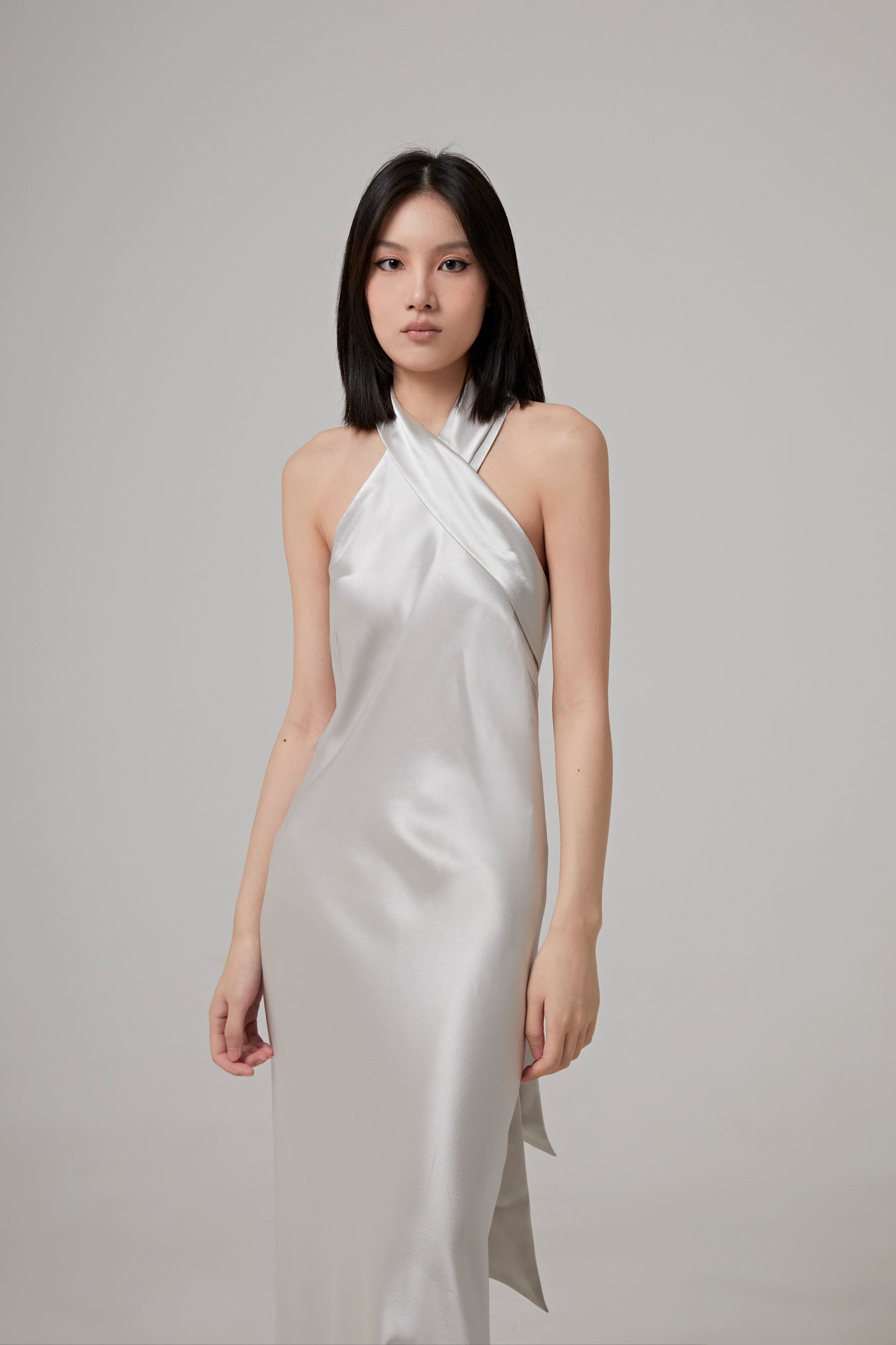 SATIN PANDORA DRESS