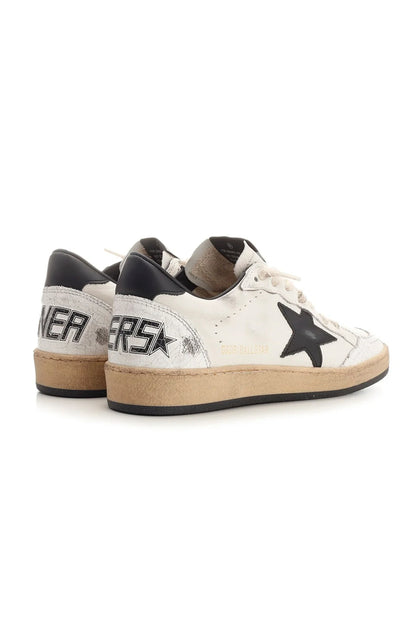 BALL STAR NAPPA UPPER LEATHER STAR AND HEEL CRACK TOE AND SPUR