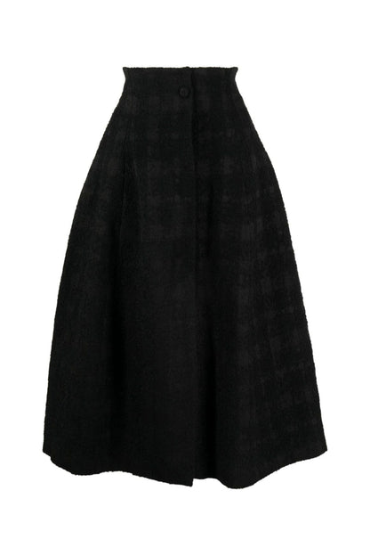 HIGH WAIST MIDI SKIRT