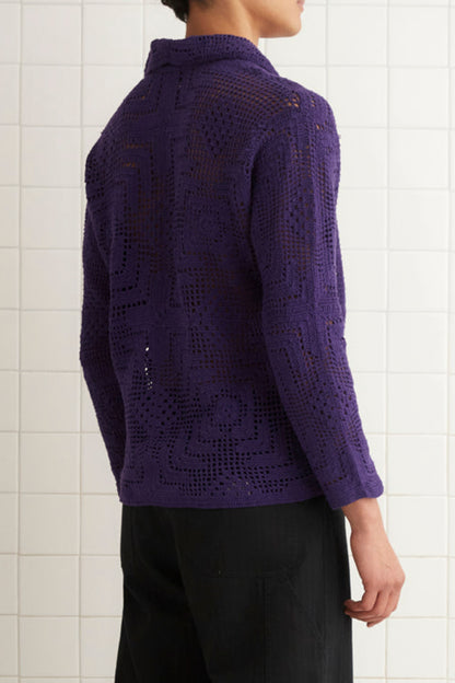 CROCHET OVERSHIRT