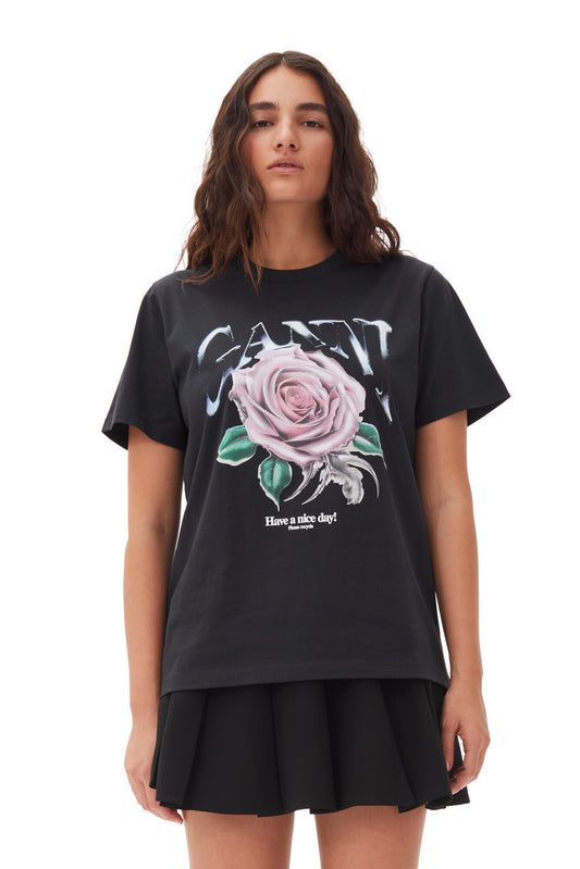 Basic Jersey Rose Relaxed T-shirt