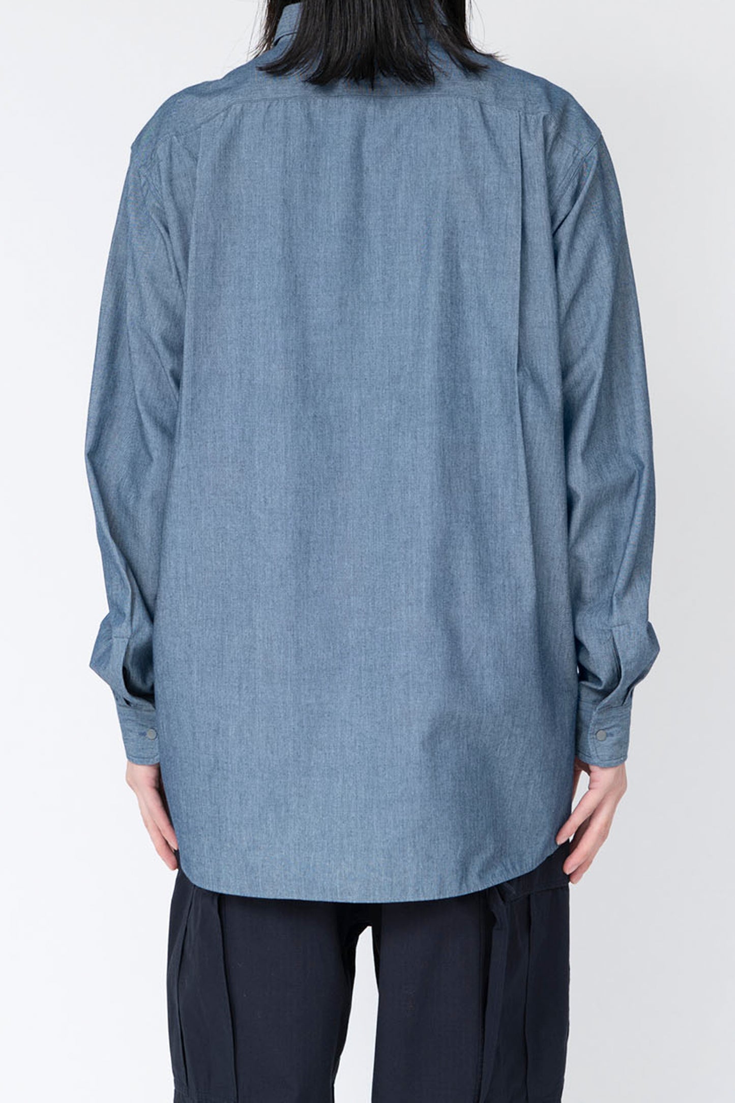 Regular Collar Chambray Shirt