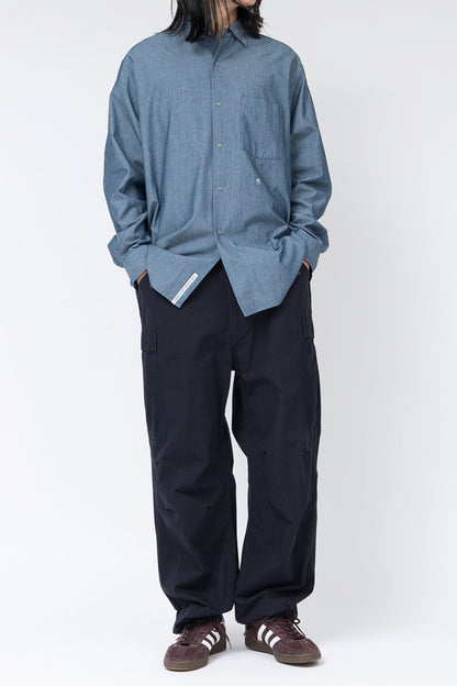 Regular Collar Chambray Shirt