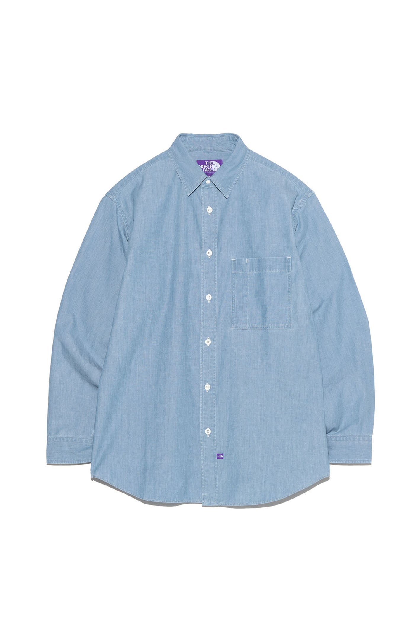 Regular Collar Chambray Shirt