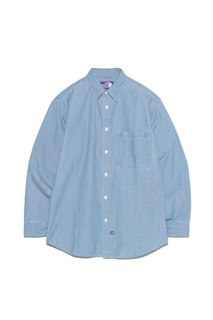 Regular Collar Chambray Shirt