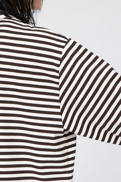 COOLMAX Stripe Jersey L/S Tee打底上衣条纹长袖T恤