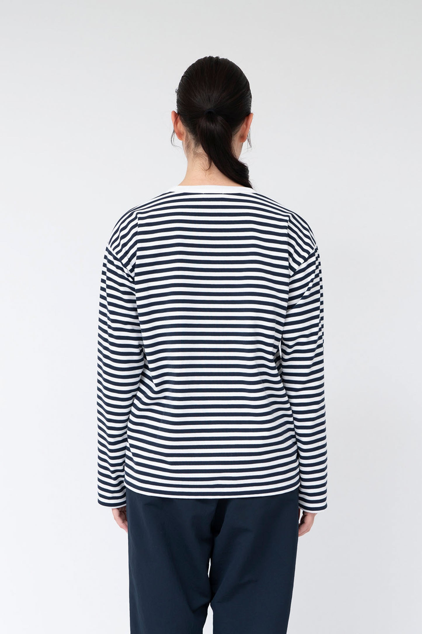 COOLMAX Stripe Jersey L/S Tee打底上衣条纹长袖T恤