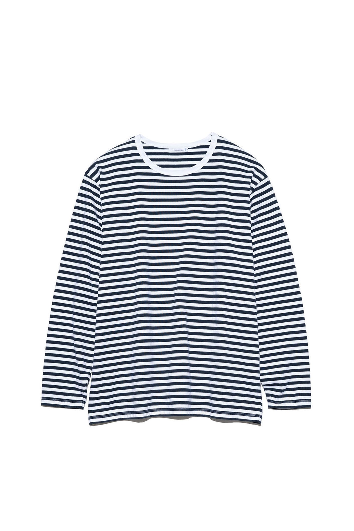 COOLMAX Stripe Jersey L/S Tee打底上衣条纹长袖T恤