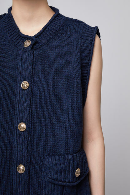 CARDIGAN VEST