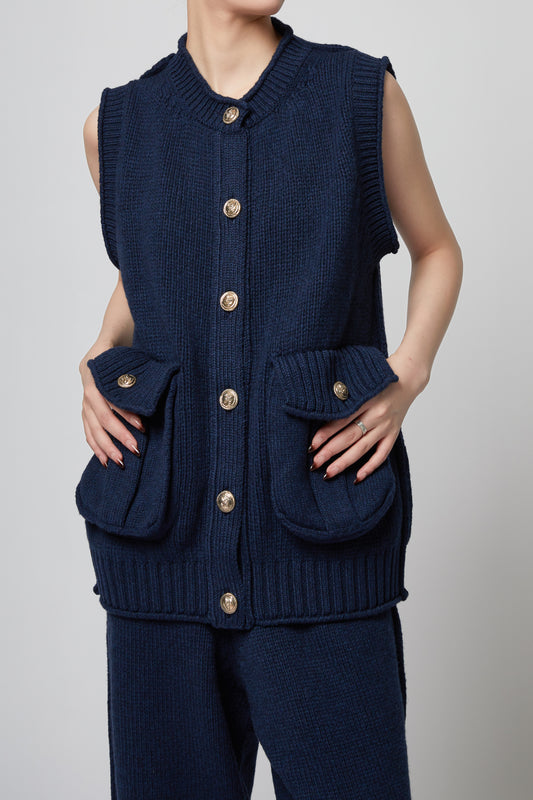 CARDIGAN VEST