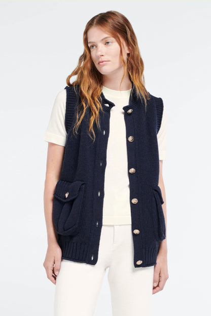 CARDIGAN VEST