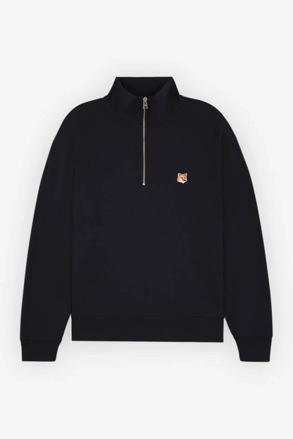 FOX HEAD PATCH COMFORT HALF ZIP SWEATSHIRT