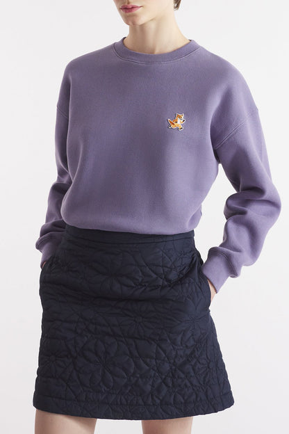 SPEEDY FOX PATCH COMFORT SWEATSHIRT