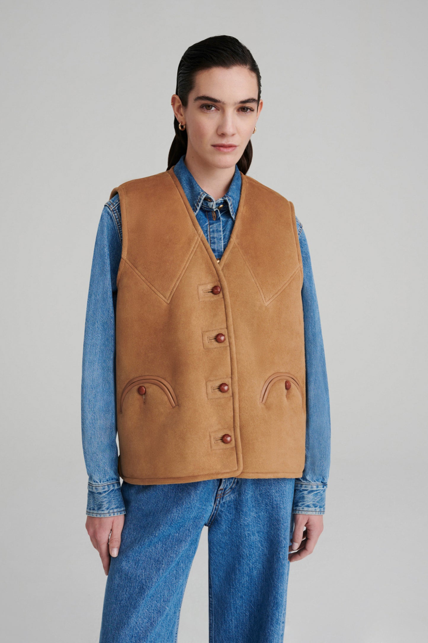 Tatoosh Shearling Gilet