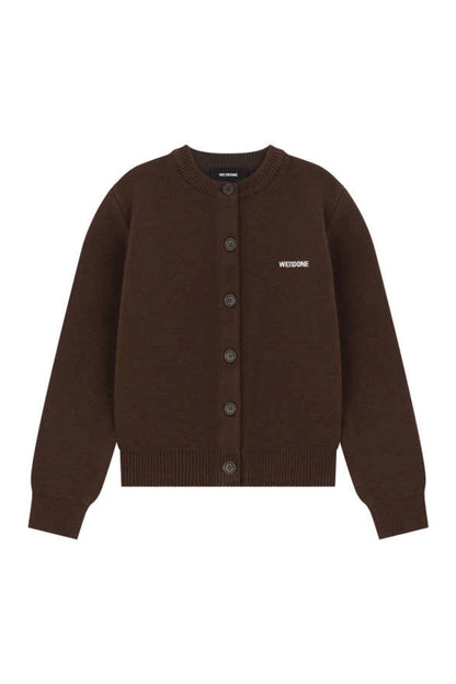 BROWN WOMENS SIMPLY CARDIGAN