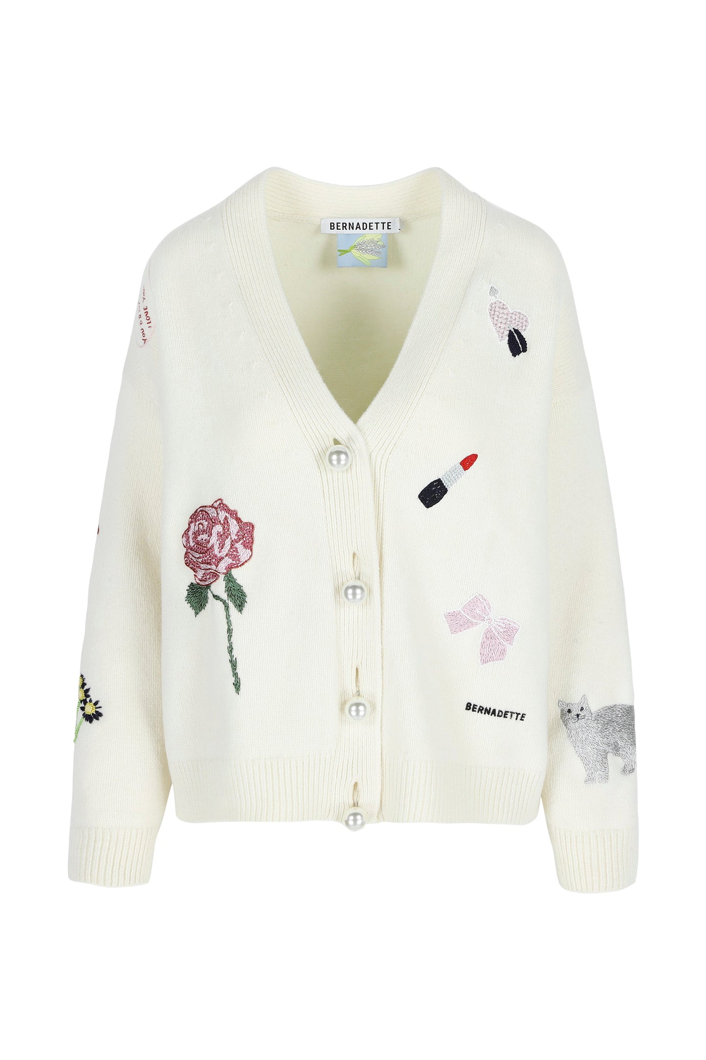 CARDIGAN CELESTE EMBROIDERED