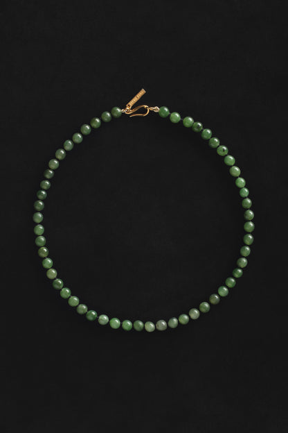 Tiny Boule Collar, Jade