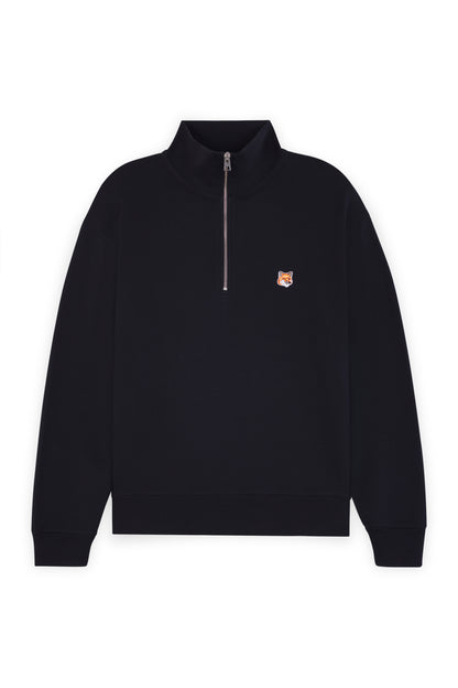 FOX HEAD PATCH COMFORT HALF ZIP SWEATSHIRT