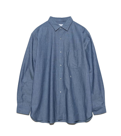 Regular Collar Chambray Shirt