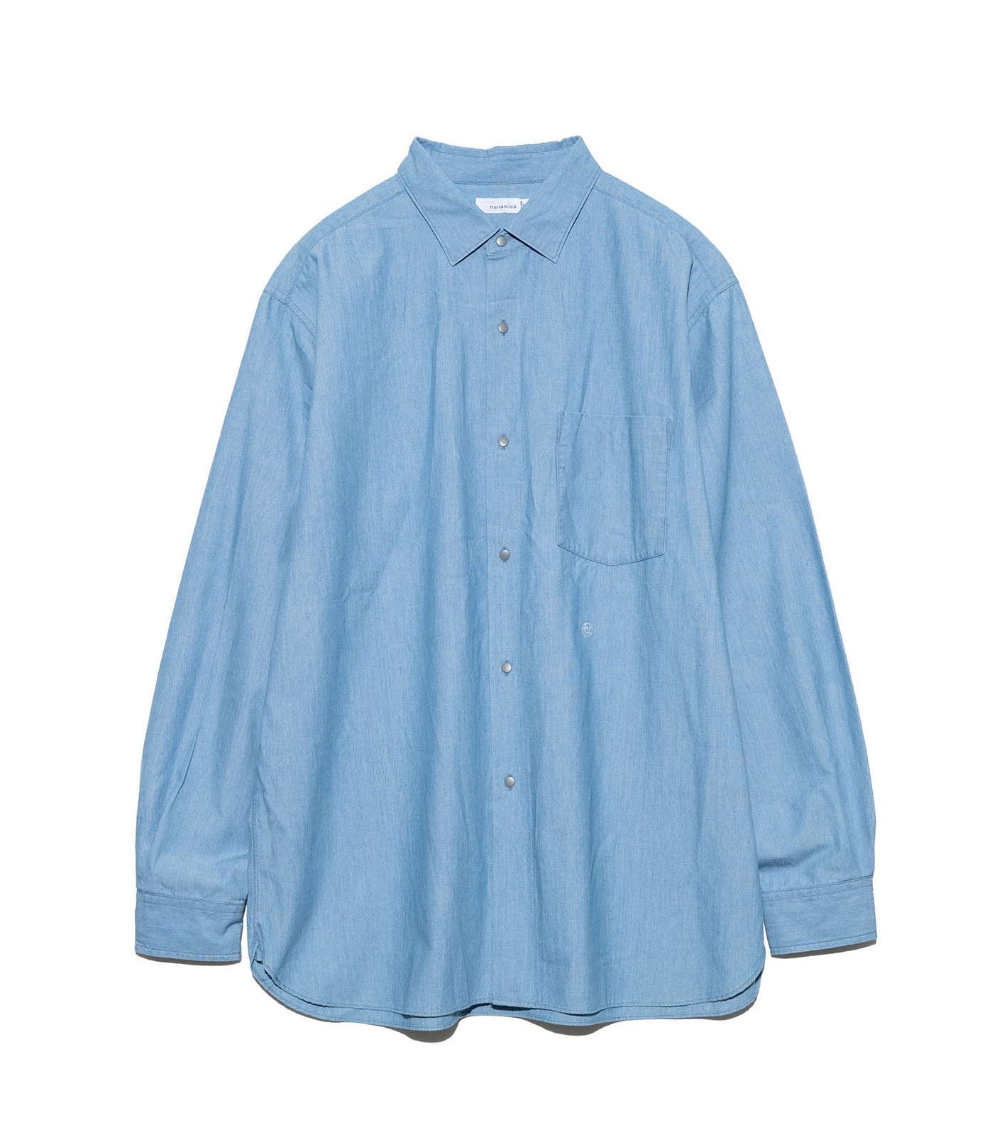 Regular Collar Chambray Shirt