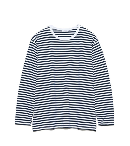 COOLMAX Stripe Jersey L/S Tee打底上衣条纹长袖T恤