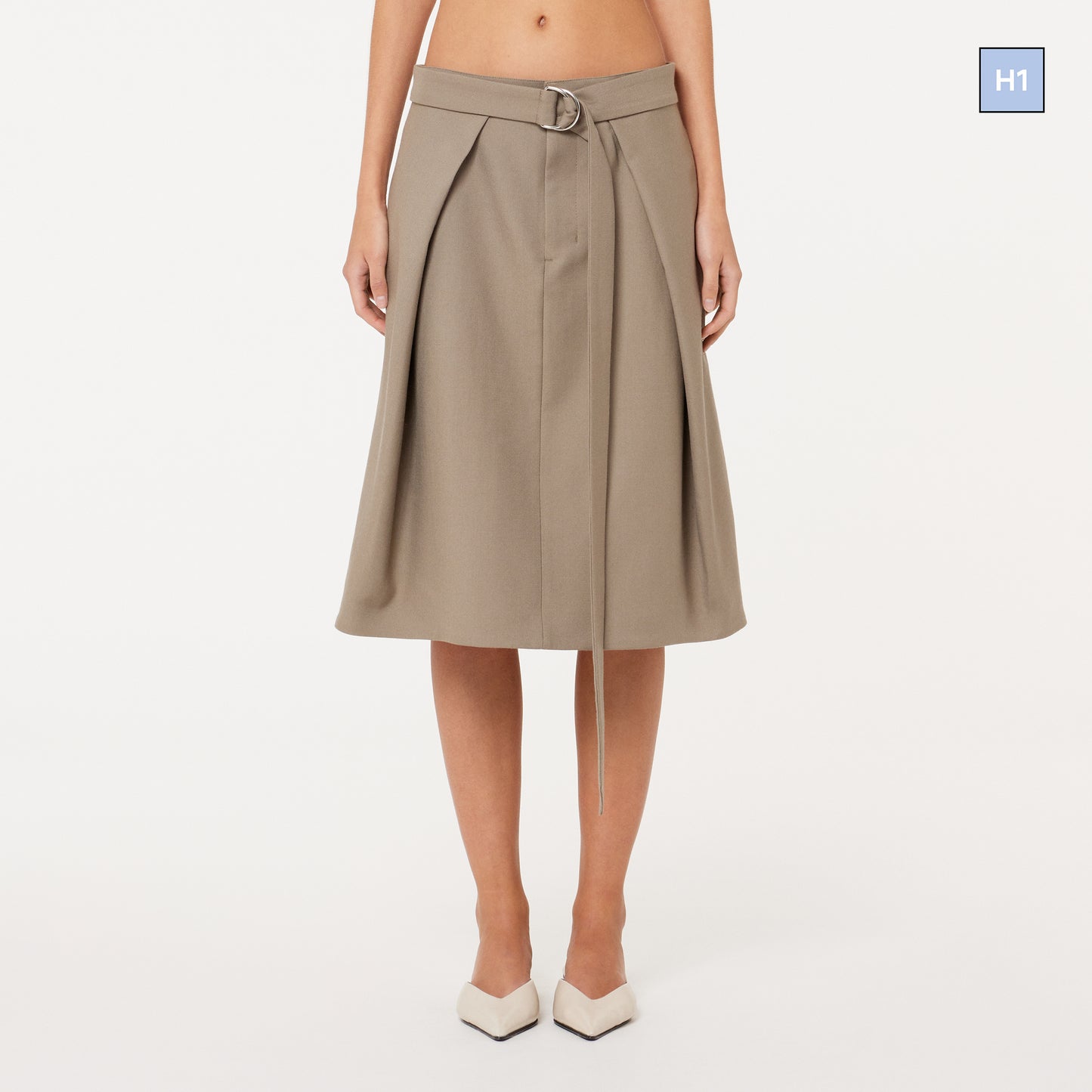 A LINE SKIRT