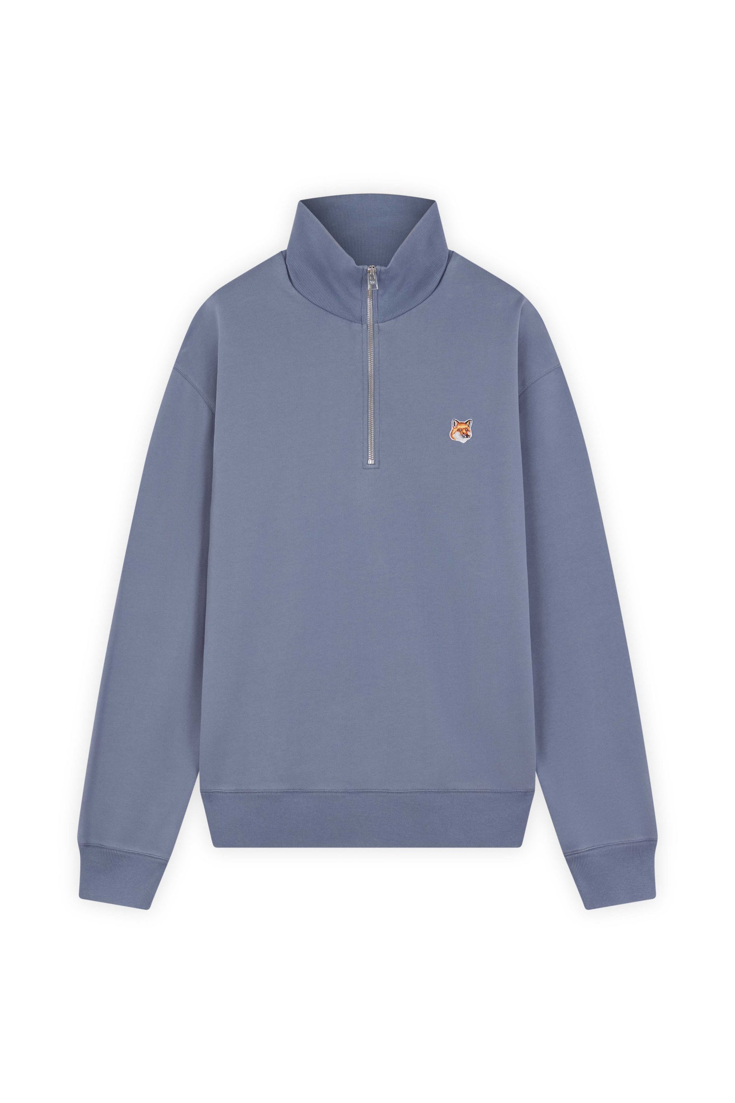 FOX HEAD PATCH COMFORT HALF ZIP SWEATSHIRT