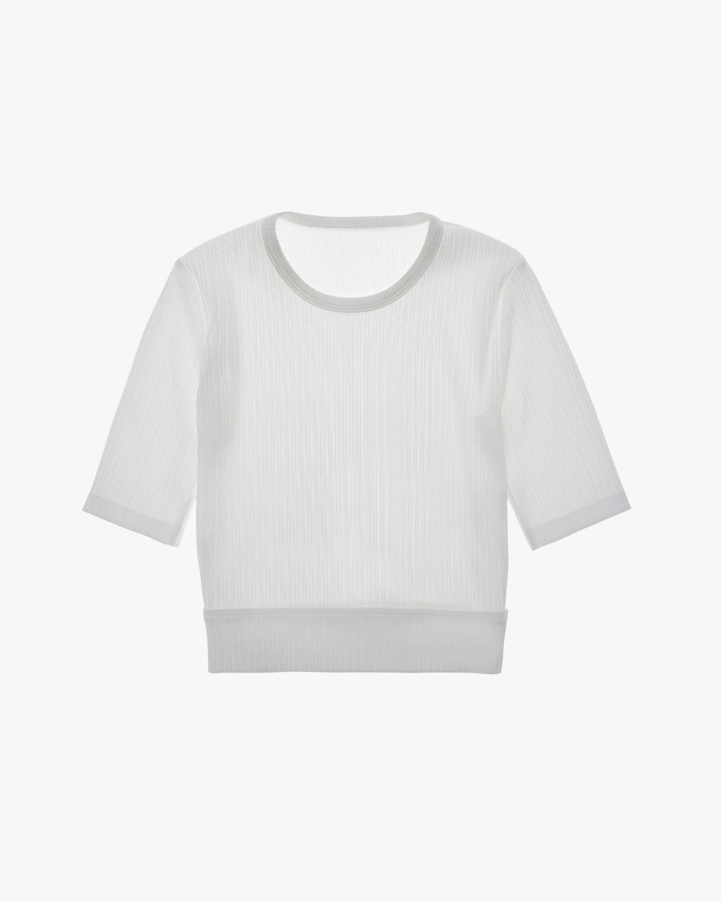 CROPPED RIB T.HVY VR