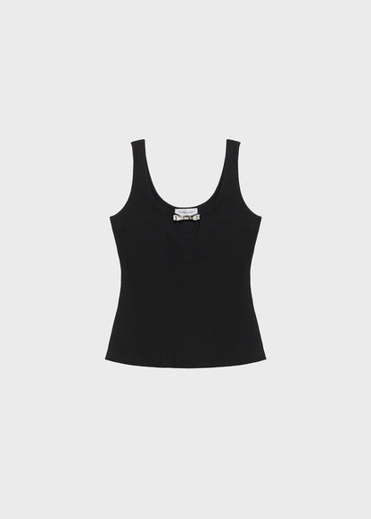 2T070A RIBBED TANK TOP