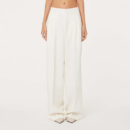 STRAIGHT FIT TROUSERS