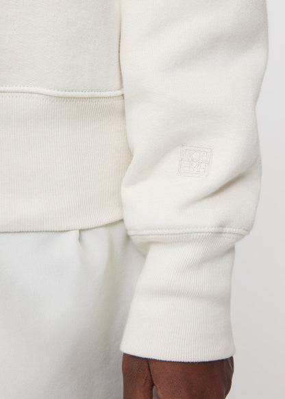 Crew-neck cotton sweatshirt