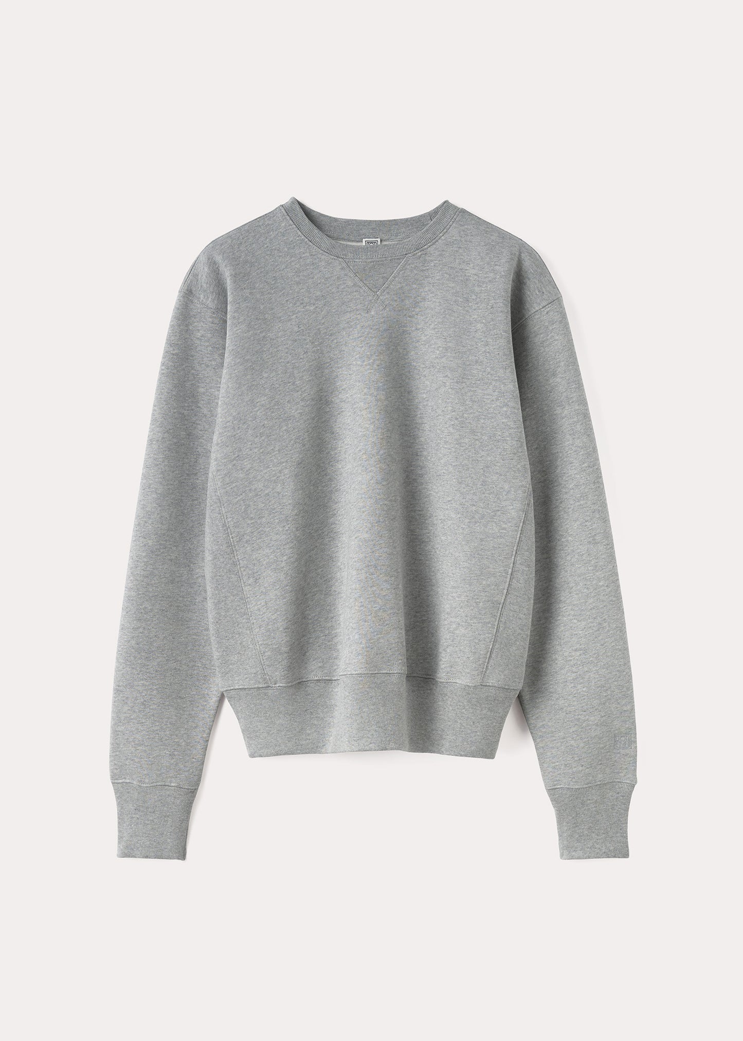 Crew-neck cotton sweatshirt