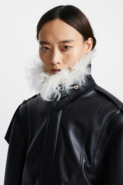 SHEARLING COLLAR