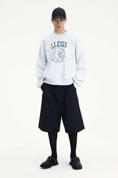 MENS LLEGE LOGO SWEATSHIRT