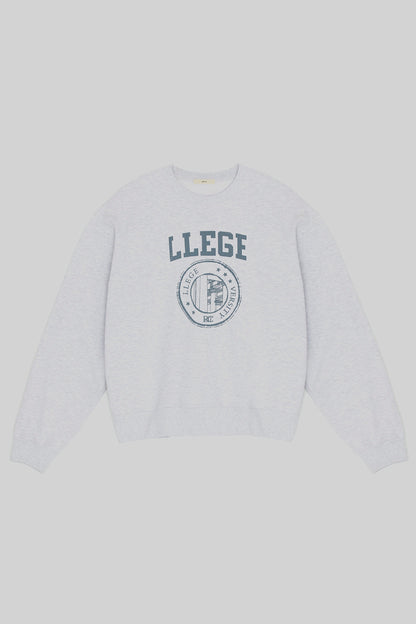 MENS LLEGE LOGO SWEATSHIRT