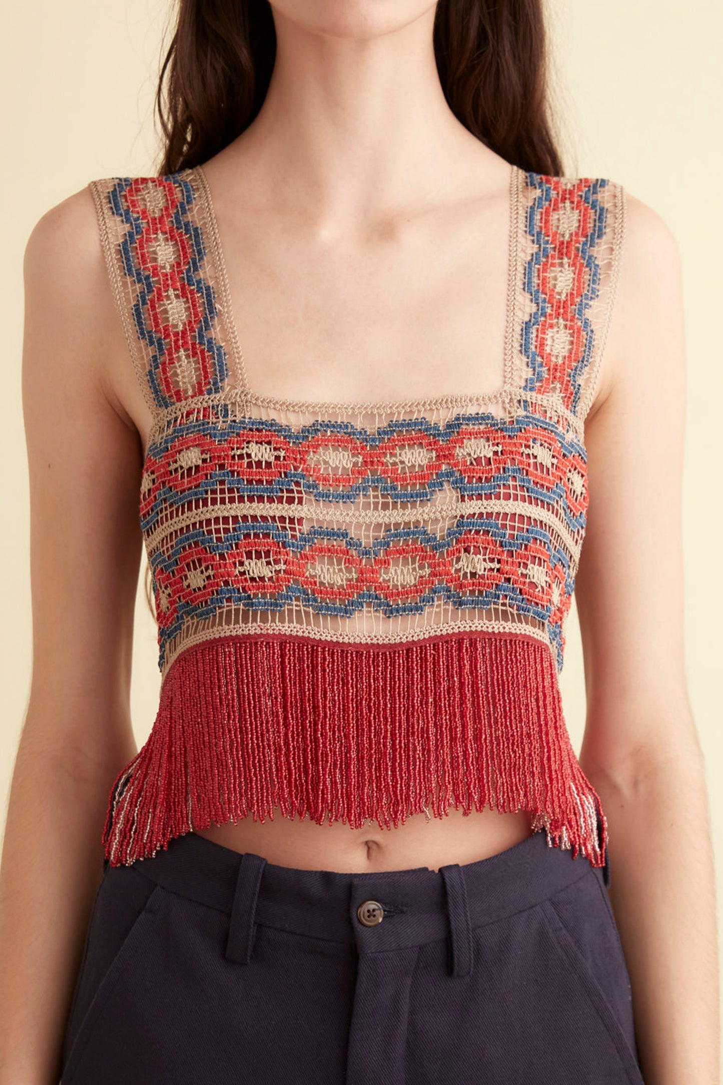 POULIN FRINGE TOP