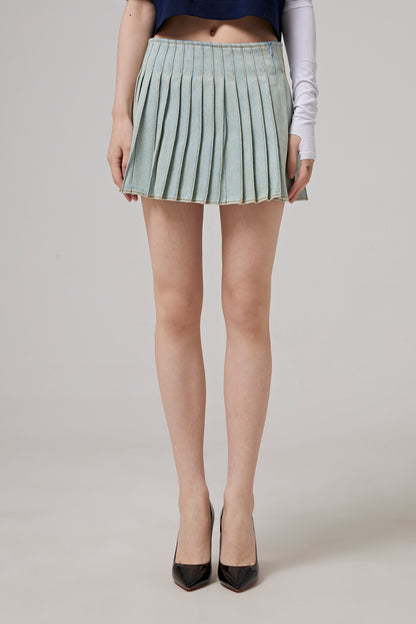 PLEATED SKIRT