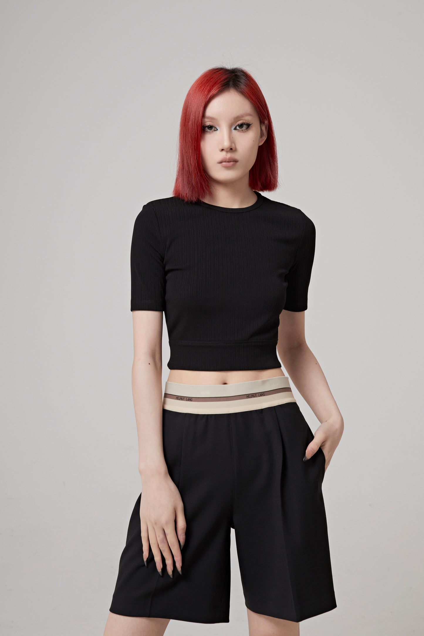 CROPPED RIB T.HVY VR