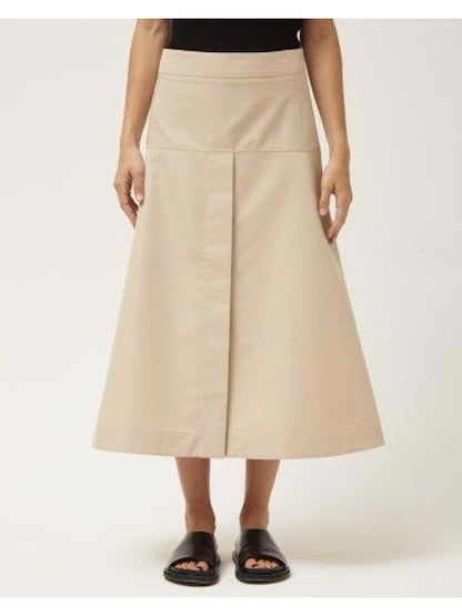 SKIRTS - PANELLED SKIRT WITH FRONT VENT