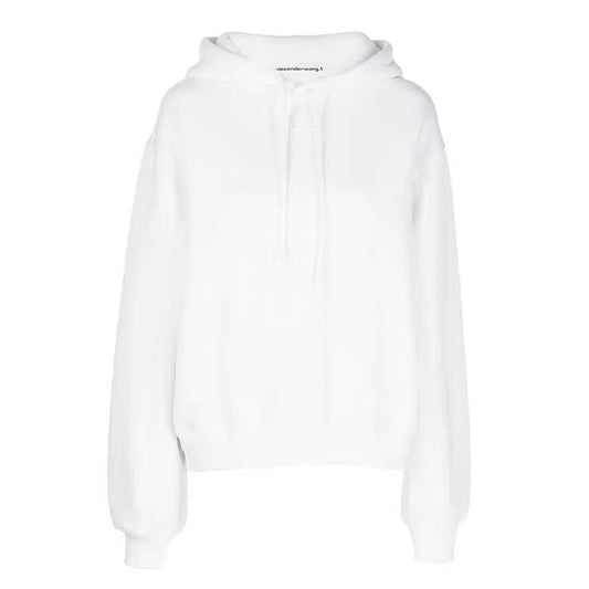 ESSENTIAL TERRY HOODIE WITH PUFF PAINT LOGO