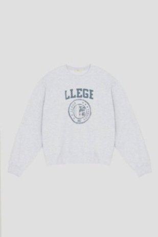 MENS LLEGE LOGO SWEATSHIRT