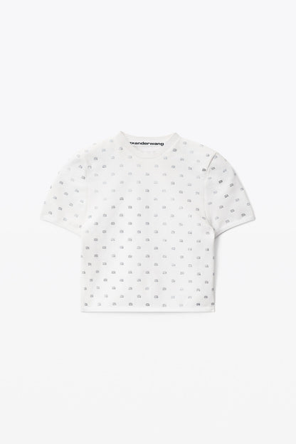 CRYSTAL LOGO SHORT SLEEVE TEE