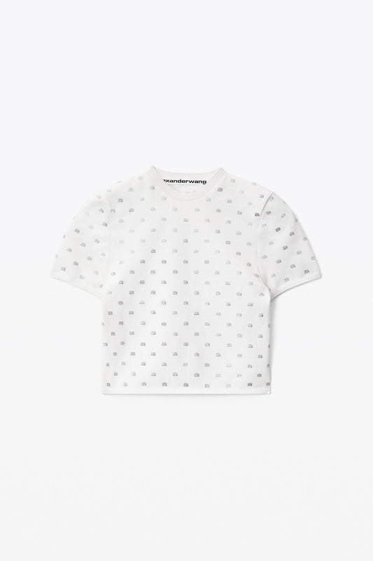 CRYSTAL LOGO SHORT SLEEVE TEE