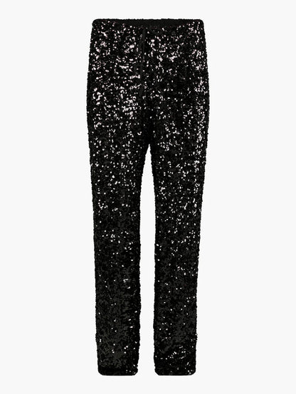 SEQUIN MOPPING PANTS